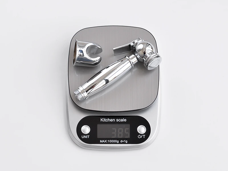 Vòi xịt gắn bồn cầu HBS32C nặng khoảng 385g