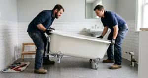 Cách chọn kích thước bồn tắm phù hợp với diện tích thực tế, giúp mọi người tìm thấy thông số chi tiết để lắp đặt thiết bị vệ sinh chính xác nhất.