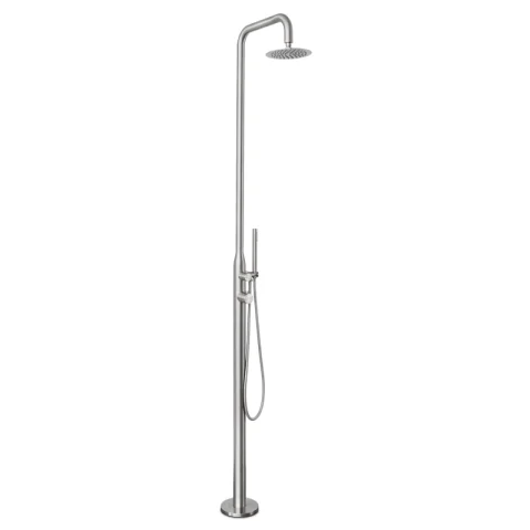 Sen cây tắm tráng ngoài trời inox cao cấp và đa năng.